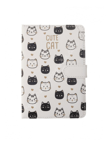 Libreta Kawaii Cat- Cuaderno Diseño Gatitos