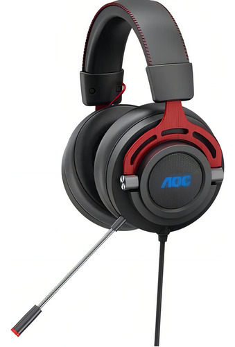 Headset Gamer Aoc Gh300, Driver 50 Mm, Virtual Surround 7.1 Preto