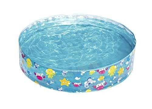 Imagen 2 de 4 de Pileta Animales Marinos Transparente Bestway
