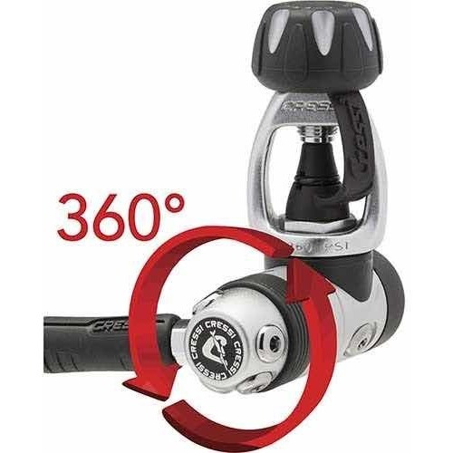 Regulador De Buceo Primera Etapa Cressi Ellipse Steel-ac10