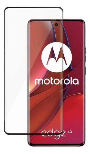 Vidrio Templado Para Motorola Edge 40 Curvo Full Glue