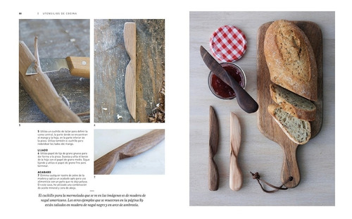 Imagen 6 de 6 de Tallar Madera Crea Objetos Y Utensilios Con El Material Más