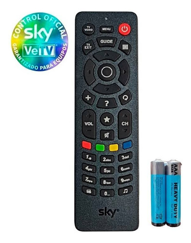 30 Controles Sky Y Vetv Originales + Pilas