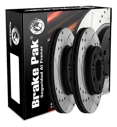 Discos De Freno Marca Brake Pak Para Renault Oroch