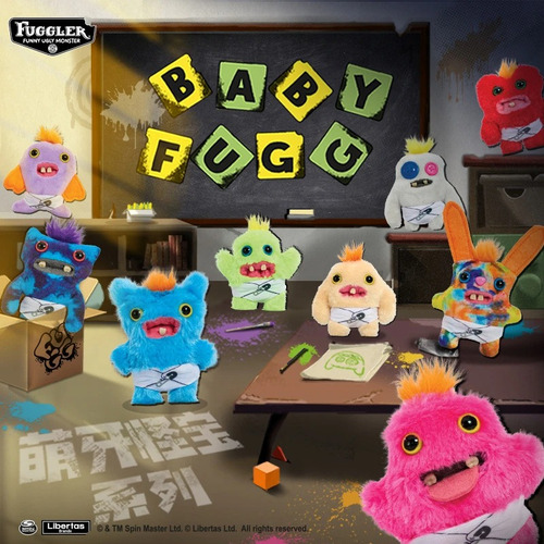 Peluche Fuggler, Monstruo Feo, Bob Esponja, Monstruo Con Die