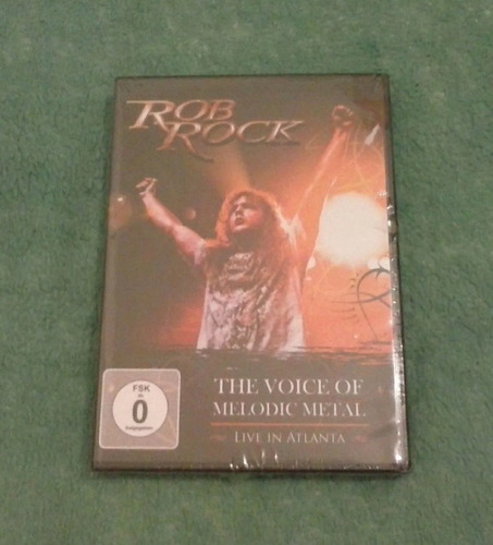 Dvd Rob Rock-live In Atlanta.stratovarius.tolkki.narnia