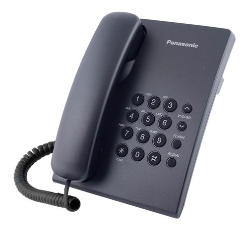 Teléfono Panasonic Kx-ts500 Negro - Acuretta