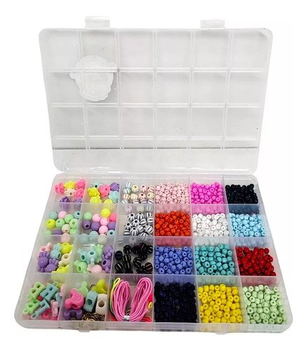 Pack X 2 Cajas Set Para Armar Bijou Pulseras Brazaletes Liso