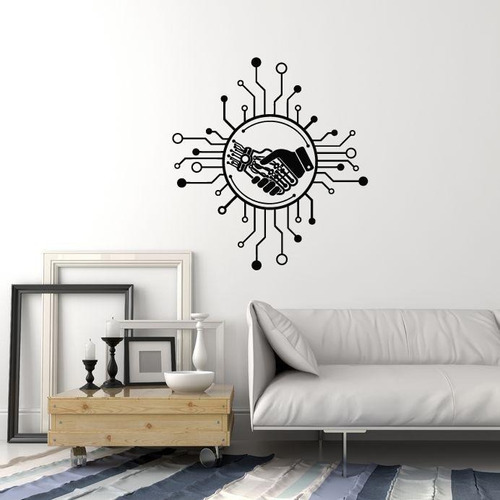 Vinilo Decorativo Robot Hand Wall  