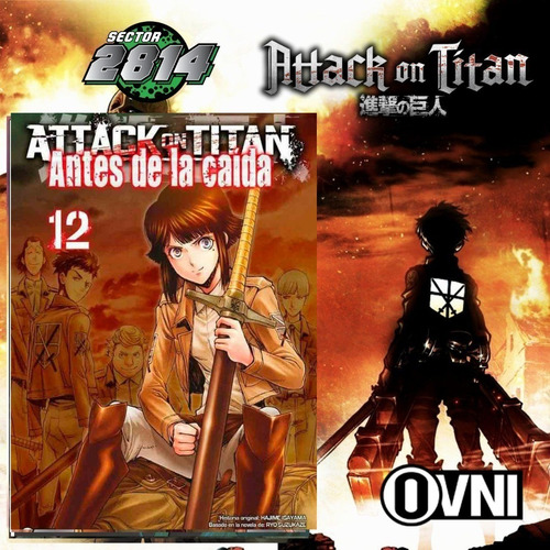 Attack On Titan Antes De La Caida Vol. 12 - Ovni
