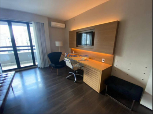 Imagem 4 de 12 de Apart-hotel Completo Com 33m² Na Cidade Jardim (radisson Blu) - São Paulo/sp - Pb55206