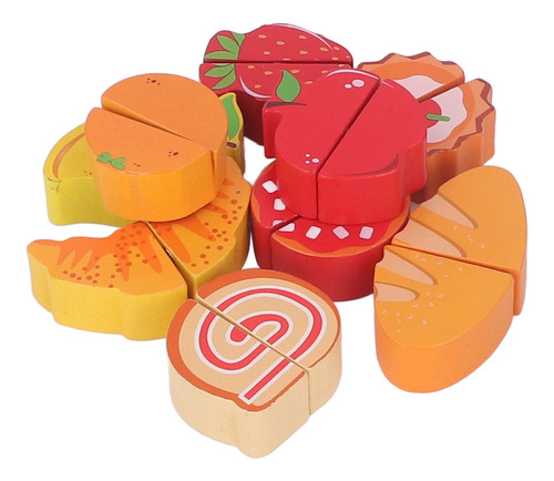 Juego De Corte De Alimentos Pretend Play Para Niños, Cocina,