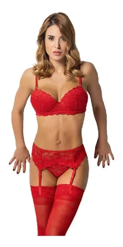 Sexy Portaligas Rojo MercadoLibre
