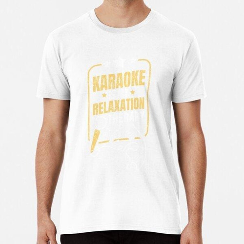 Remera Karaoke Algodon Premium