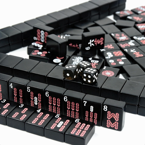 Conjunto De Juegos De Azulhome American Mahjong, 166 (12),