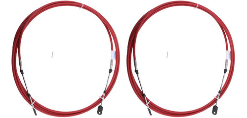 2 Pedazo Cable De Control Reparación De 175mm 11pies