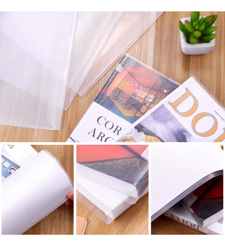 Fundas Protectoras Impermeables Transparentes For Libros De