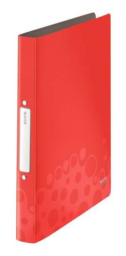 Carpeta Anilla Leitz Bebop 2 25mm 10 Rojo