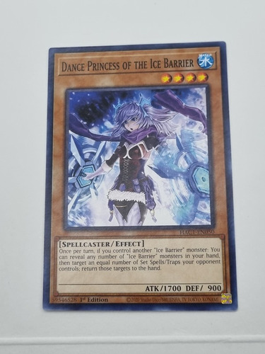 Dance Princess Of The Ice Barrier Comun Yugioh