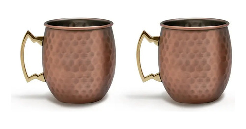 Mr Grill - Copper Mug Set Wayu 600 Ml