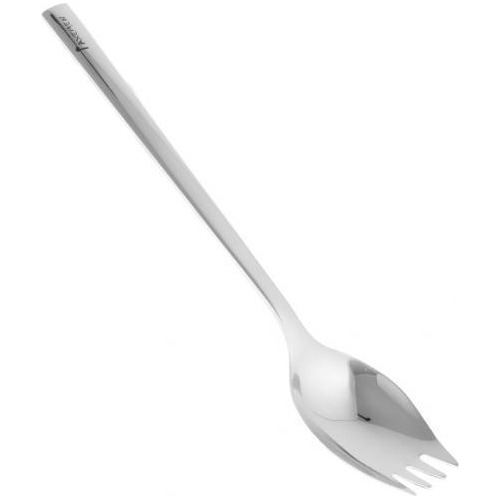 2 Spoon - Cubiertos De Material Acero Inoxidable Spork Para