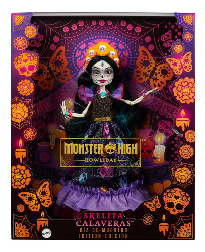 Muñeca Skelita Calaveras Monster High Howliday Hnf96