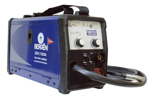 Soldadora Inversor Microalambre Y Electrodo 130a Sbm130 110v