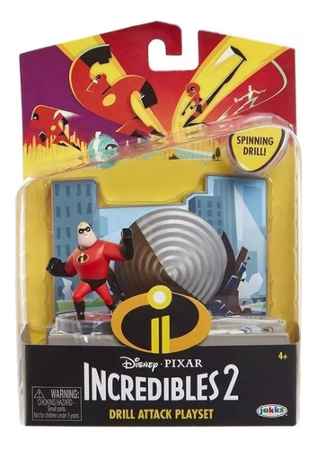 Playset Los Increibles 2 - Ms Increíble O Elastigirl-