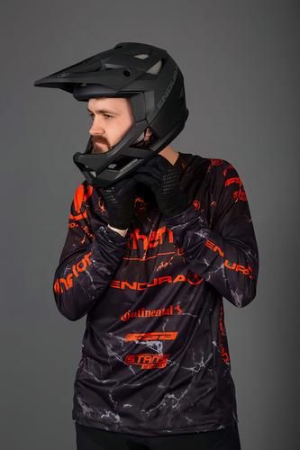 Casco Ciclismo Mtb Integral Unisex Mt500 Full Face Negro Talla L-xl