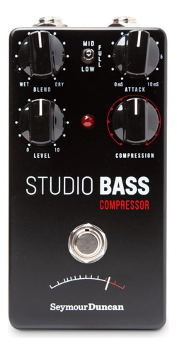 Seymour Duncan Studio Bass Compressor Pedal Bundle Con 2 Cab