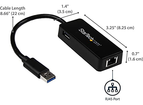 Startech.com Adaptador Ethernet Usb 3.0 - Adaptador De Red U