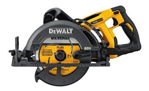 Flexvolt 60v Max 7-1 / 4 ''worm Drive Style Sierra, Baretool