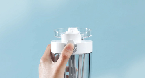 Botella Xiaomi Tritan Water 600ml Bpa Free Te Gym Suplemento Gris Oscuro