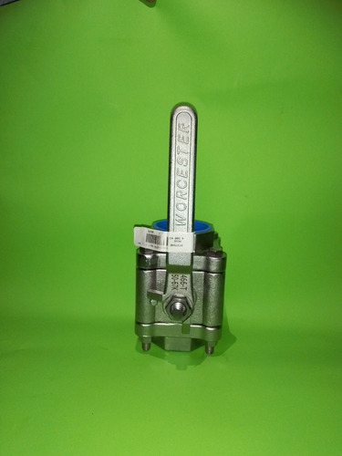Válvula Esfera Marca Worcester Mod 466-t Inoxidable De 2