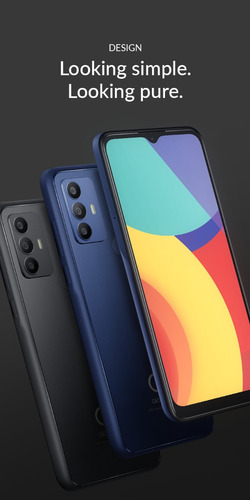 Celular Alcatel 1v Huella 64gb 2gb Ram Azul Nuevo Sellado
