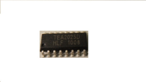 Circuito Integrado Amplificador De Audio Stereo Tea2025d