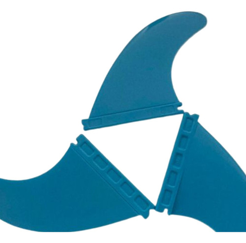 Stand Up Paddle Board Fin Surfboard Tail Fin 3 Unids / Azul