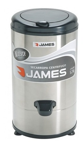 Secarropas Centrifugo James 5 Kg Acero Sensacion