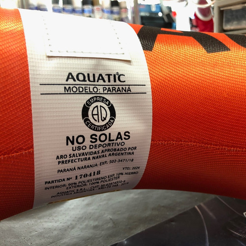 Elementos Seguridad Naval + 6 Ponchos Aquafloat - Premium