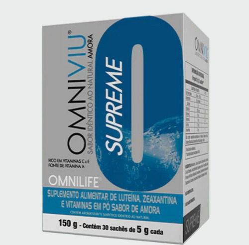 Omnivil Supreme Pó Caixa 300g Amora
