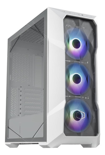 Cooler Master Td500 Mesh V2 Caso Médio Branco, Malha Poligon