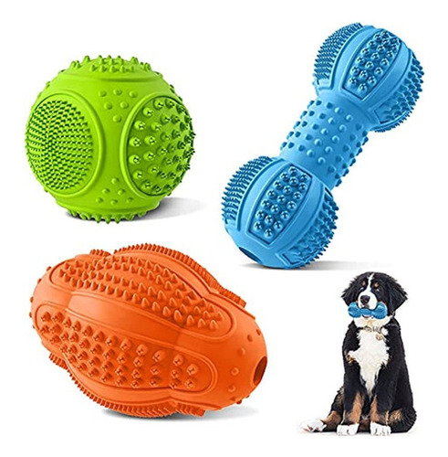 Juego De 3 Juguetes Para Masticar Para Perros, Juguetes Para