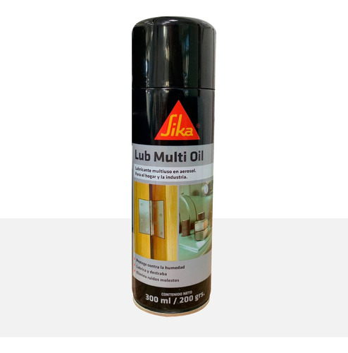 Lubricante Multiuso Tipo W40 Sika Lub Multi Oil | 300ml