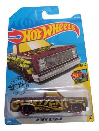 Camioneta Chevy Silverado 83 - Hot Wheels