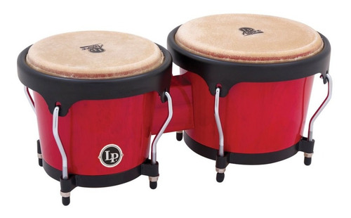 Bongos Serie Aspire Rojo/negro Latin Percussion Lpa601-rw