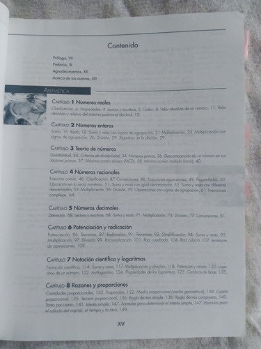 Libro Aritmética Y Álgebra, Conamat (Usado)