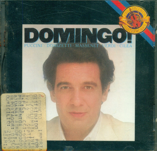 Cd. Domingo! / Puccini - Donizetti - Massenet - Verdi - Cile