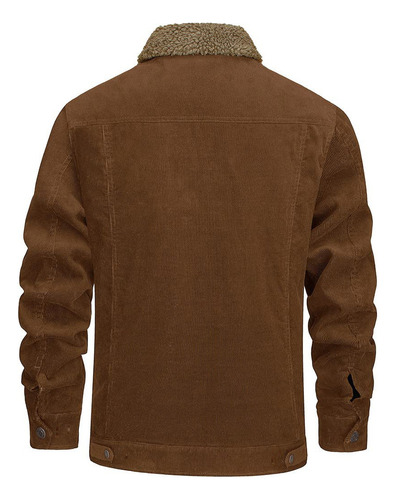 Chaqueta Felpa De Invierno Hombre Chaqueta Informal Holgada