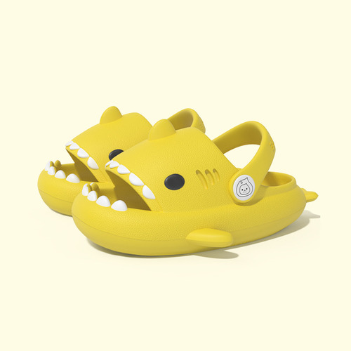 Lindas Sandalias De Tiburón De Dibujos Animados