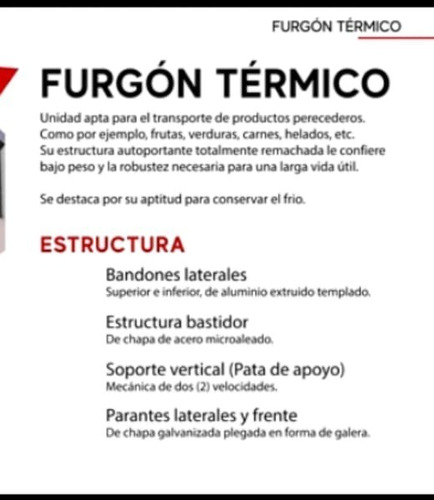 Imagen 2 de 15 de Furgones Pincen ( Termicos Paqueteros Sider )